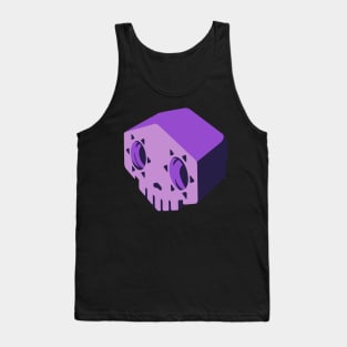 3D skull Tank Top